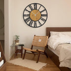 1st owned Wall Clocks for Living Room Decor, Round Silent Little Ticking - Image 6