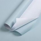 Orainege Peel and Stick Wallpaper Light Blue Wallpaper 15.7"x393.7" Textured - Image 2
