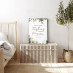 HIWX Christian Wall Decor, Religious Bible Verse Framed Canvas Painting Wall - Image 3