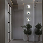 3 Set Sunburst Mirrors for Wall Decorative Metal Mirrors Small Mirror Sets - Image 2