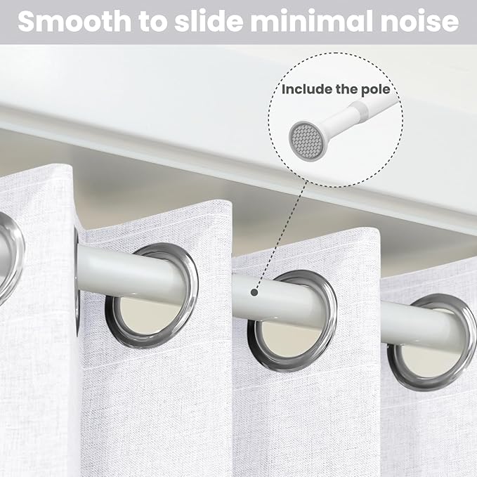 AJAZZ Blackout Magnetic Door Curtain - Image 3