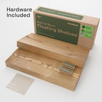 BAOBAB WORKSHOP Natural Wood Floating Shelves - Image 6