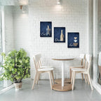 GUBIYU Farmhouse Kitchen Wall Decor Eat Sign Eat Drink Love Wall Art Set of 3 - Image 5