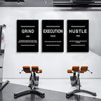 Framed Canvas Wall Art Success Quote, Office Wall Art, Positive Motivational - Image 5