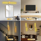 Wall Sconces with Remote, Rechargeable Battery Operated, Wireless Magnetic Wall - Image 6