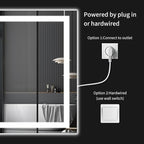 48"x32" LED Bathroom Mirror - Image 7