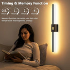 Rechargeable Wall Sconce Set of 2: 10000mAh Battery Operated Wall Sconce - Image 9