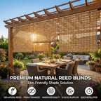 Bamboo Blinds for Interior Windows, Custom Bamboo Shades for Indoor Windows - Image 2