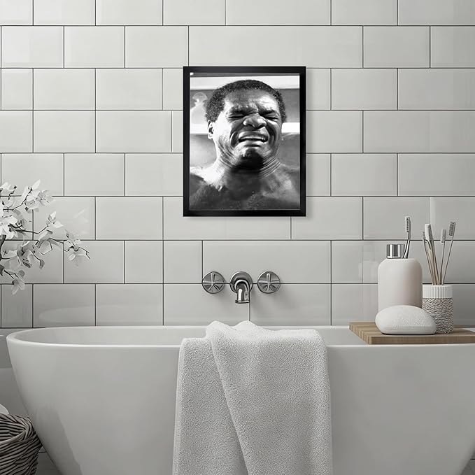 Black and White Bathroom Wall Decor Funny Bathroom Picutres, Vintage Comedy - Image 2