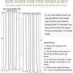 100% Blackout Shield Green Linen Blackout Curtains - Image 7