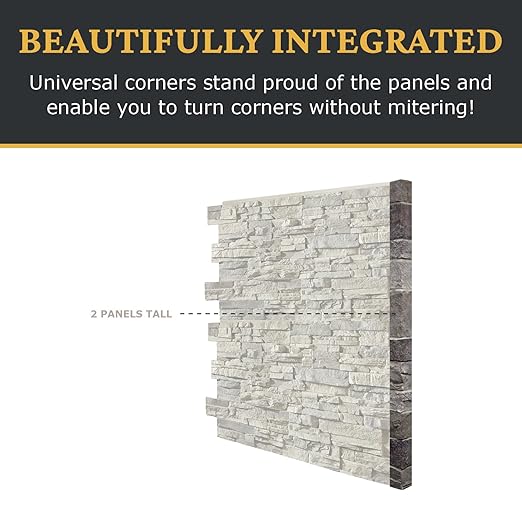 AZ Faux High-Density Polyurethane Faux Stone Flush Outside Corner - Image 7
