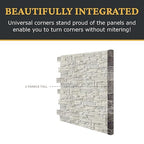 AZ Faux High-Density Polyurethane Faux Stone Flush Outside Corner - Image 7