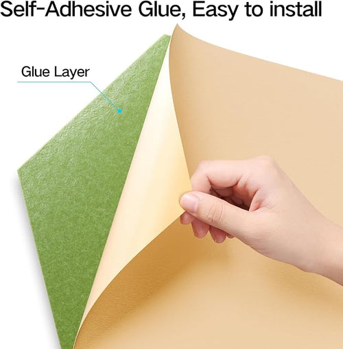 18 Pack Self-Adhesive Acoustic Panels 12" X 10" X 0.4" - Image 2