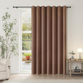 ChrisDowa Room Divider Curtain 120 Inches Long, Wide Blackout Sliding Door by ChrisDowa