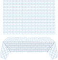 Chuangdi 2pcs 4.5 x 9 Feet Brick Wallpaper Peel and Stick Backdrop Tablecloth by Chuangdi