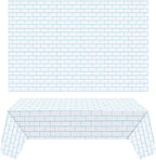 Chuangdi 2pcs 4.5 x 9 Feet Brick Wallpaper Peel and Stick Backdrop Tablecloth by Chuangdi