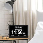 TROCOTN Dementia Clocks, Large Display Calendar Alarm Clock - Image 7