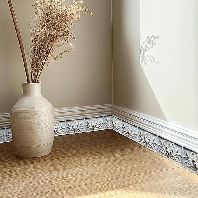 HOMETITUTE Wallpaper Border 4x196 Inch Peel and Stick Wall Border Wallpaper - Image 8