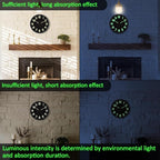 12 Inch Silent Wall Clocks Battery Operated, Glow in The Dark Wall Clock - Image 5