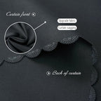 Adhesive Blackout Curtains- Self Stick Curtain No Rod Needed Easy to Hang - Image 6