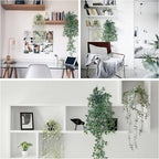 Freyalife Fake Plants Artificial Mandala Vine Faux Hanging Potted Plants - Image 5