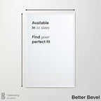 Better Bevel Frameless Square Mirror | 24" x 24" Bathroom Wall Mirror w/Beveled - Image 5