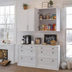 FIMELLO 60" Laundry Room Wall Cabinets - Image 2