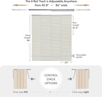 GoDear Design Adjustable Verticsl Sliding Panel Track Blinds - Image 5