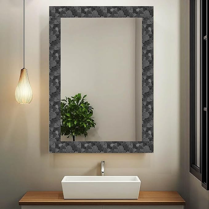 IVN Wallpaper Border Peel and Stick Decorative Wall Trim Self Adhesive Black - Image 4