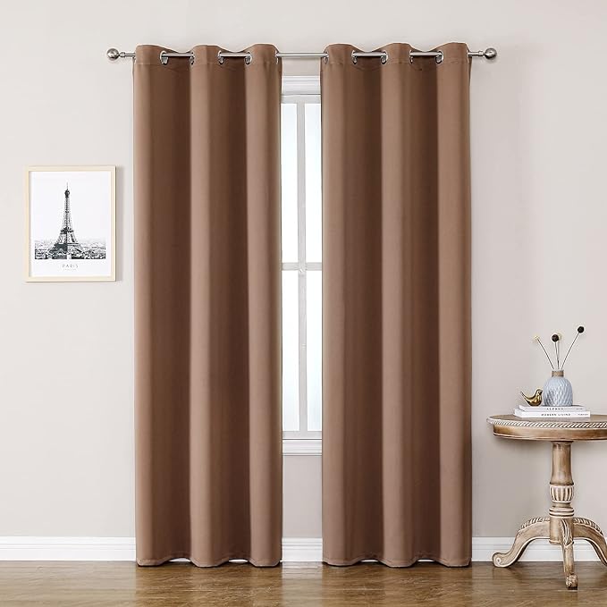 ChrisDowa Blackout Curtains 72 inches Long by ChrisDowa
