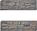 Faux Stone Wall Panels 1-Pack PU Stone Veneer Siding, Mortarless 46.25x12.88 - Image 3