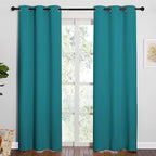 NICETOWN Room Darkening Curtains 84 inch Length 2 Panels, Thermal Insulated by NICETOWN
