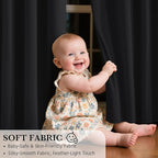 RYB HOME 100% Blackout Door Curtain - Image 4