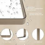 LOAAO 28”X36” Bronze Bathroom Mirrors - Image 5
