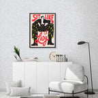 Funky Feminist Wall Art Vintage Trendy Equal Rights Canvas Poster 24x36 inch - Image 7