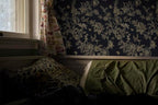 Froluya Black and Gold Wallpaper Peel and Stick Wallpaper 17.7"x393.7" Vintage - Image 3