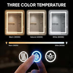 Antok 72"x 32" LED Bathroom Mirror - Image 5