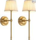 KDG Cordless Wall Sconces Set of 2, Small Wireless 5200mAh Rechargeable Battery by KDG