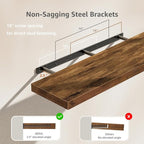 QEEIG Floating Shelves for Wall 35.4" Long - Image 4
