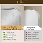 TETOTE 48 x 36 Inch Silver Mirrors - Image 2