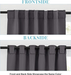RYB HOME Bathroom Curtains Blackout - Image 3