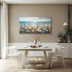 SERIMINO Large Wall Art for Living Room, Coastal Landscape Wall Decor, Beach - Image 3