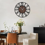 LEIKE Large Wall Clocks for Living Room, Non Ticking, Battery Operated - Image 7