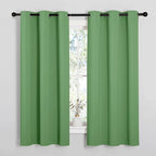 NICETOWN Froest Green Blackout Curtains 54 inches Length by NICETOWN
