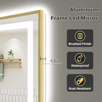 60x30 Inch LED Bathroom Mirror - Image 7