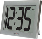 AcuRite 75102RM 9.5" Large Digital Clock by AcuRite