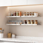 upsimples Floating Shelves for Wall, Wall Shelves for Decor Storage Set of 6 - Image 7