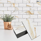 StyloVue 100 Pieces Peel and Stick Backsplash by StyloVue