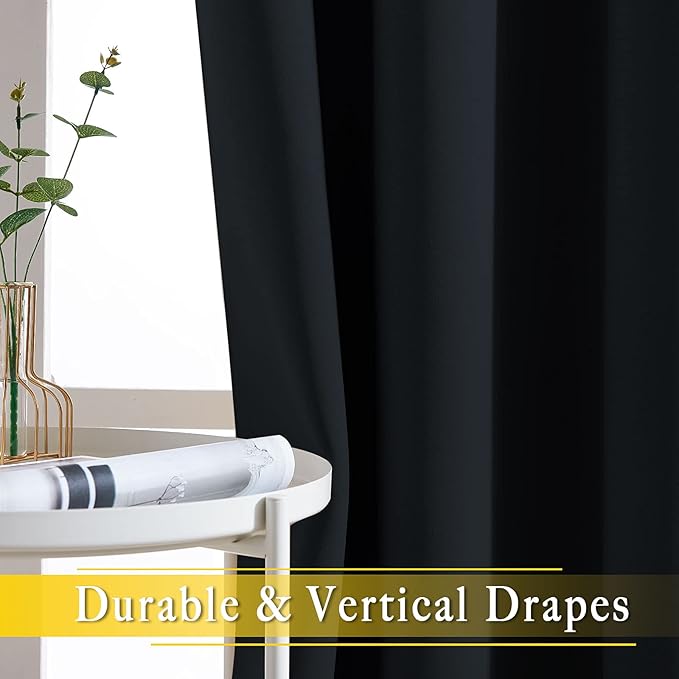 NICETOWN Blackout Curtain for Sliding Glass Door, Patio Door Curtains, Thermal - Image 6