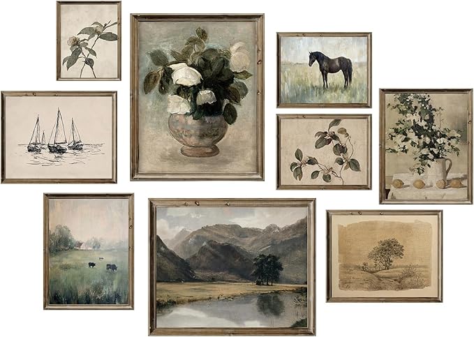 Vintage Wall Art Decor, Farmhouse Wall Prints by SHEWANT+ART